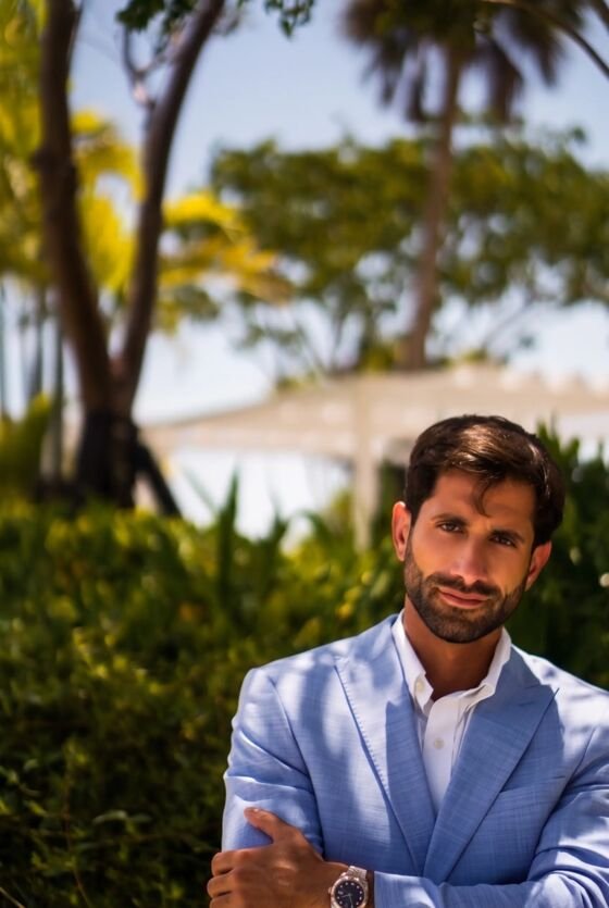 Editorial portrait of Fayez Nicolas Chaar
